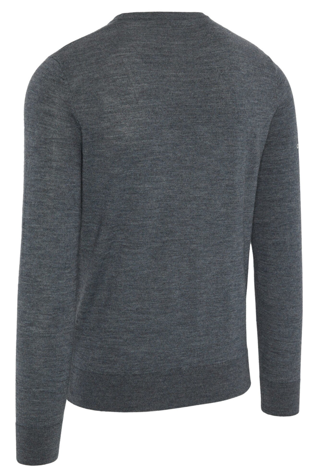 Callaway Crew Neck Merino Mix suéter de hombre, steel heather