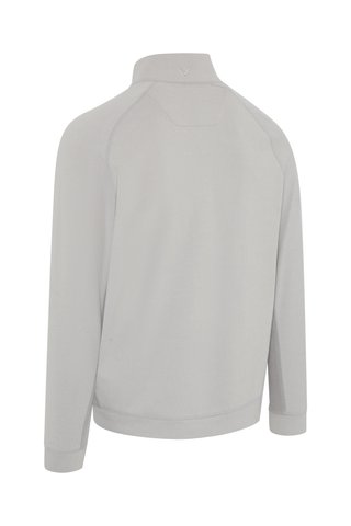 Callaway Brushed Rib 1/4 Zip sudadera de hombre, concrete