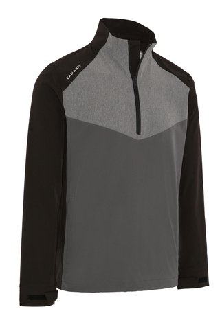 Callaway 1/2 Zip Wind chaqueta cortavientos para hombre, caviar