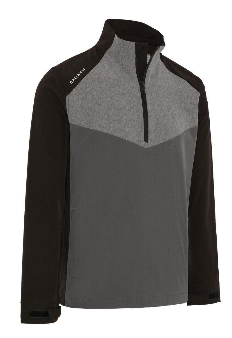 Callaway 1/2 Zip Wind chaqueta cortavientos para hombre, caviar