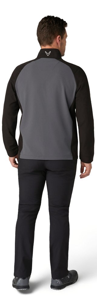 Callaway 1/2 Zip Wind chaqueta cortavientos para hombre, caviar