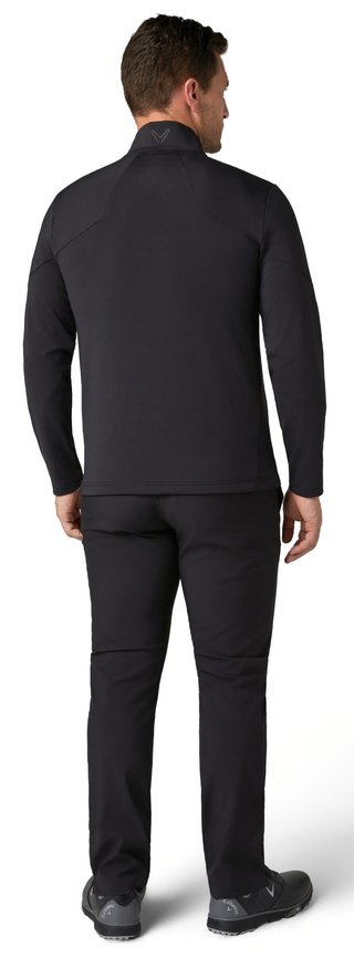 Callaway Mixed Media Full Zip chaqueta de hombre, caviar