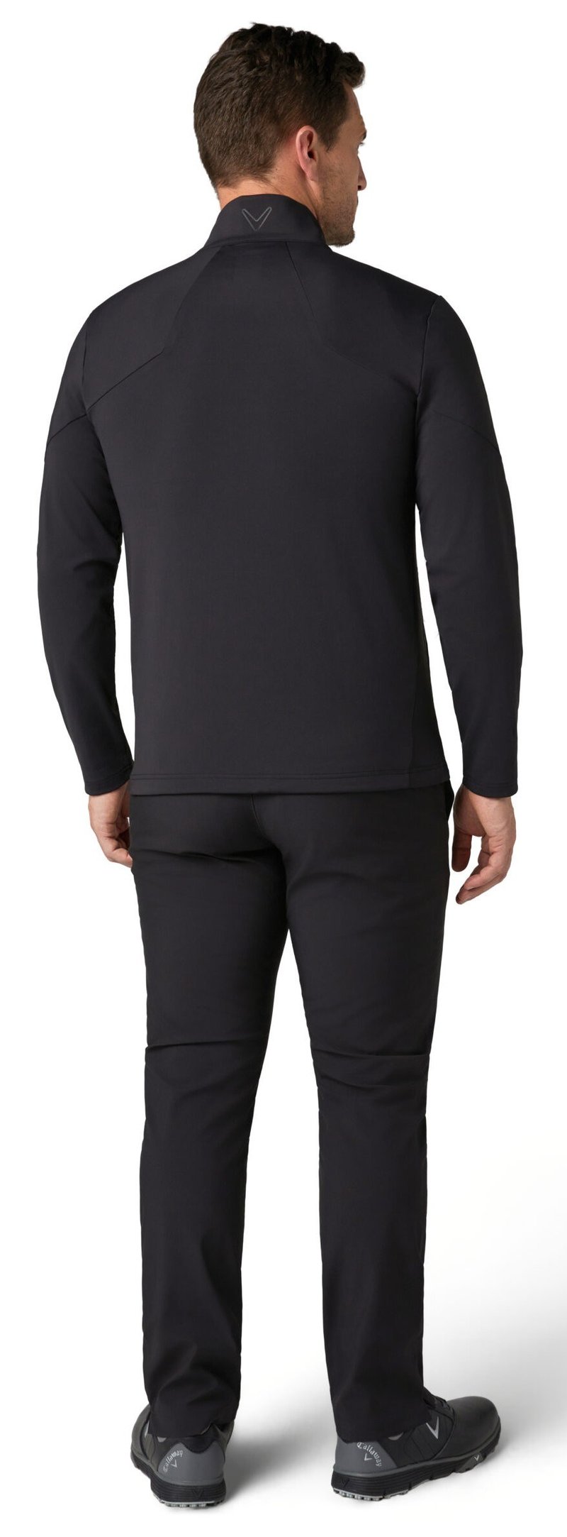 Callaway Mixed Media Full Zip chaqueta de hombre, caviar