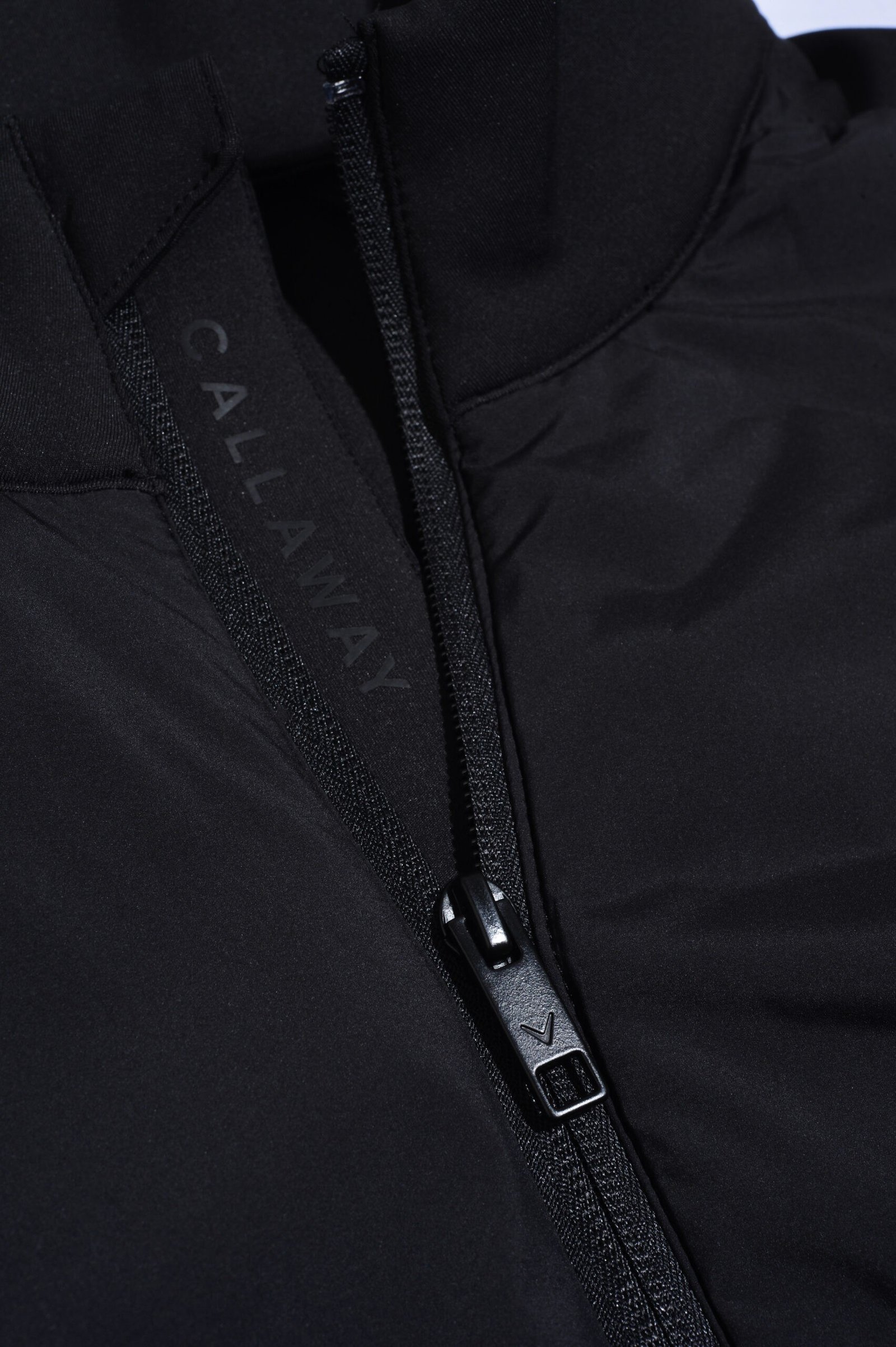 Callaway Mixed Media Full Zip chaqueta de hombre, caviar
