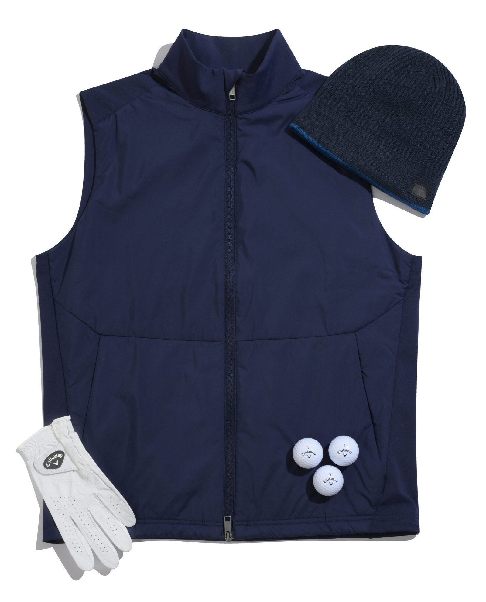 Callaway Mixed Media chaleco de hombre, peacoat
