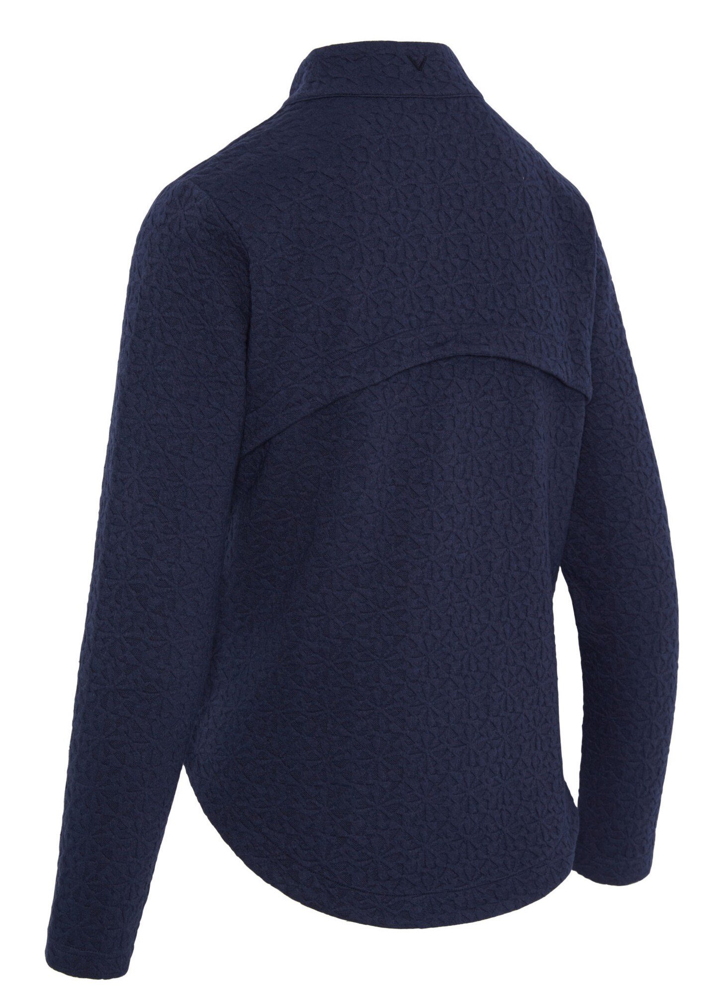 Callaway 1/2 Zip Quilted Knit sudadera de mujer, peacoat