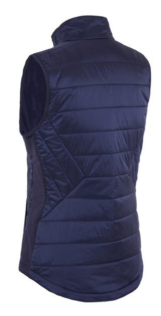 Callaway Quilted Puffer chaleco de mujer, peacoat