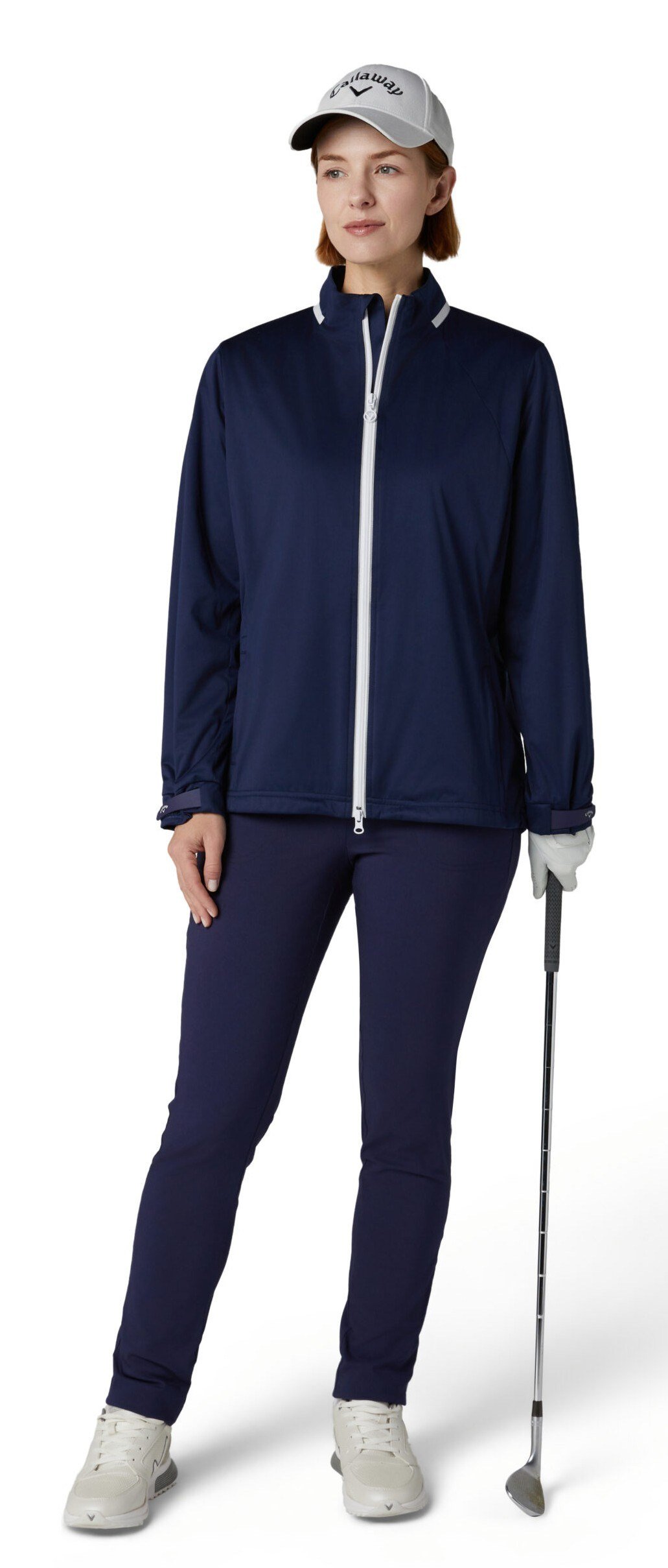 Callaway Wind & Water Resistant chaqueta de mujer, peacoat