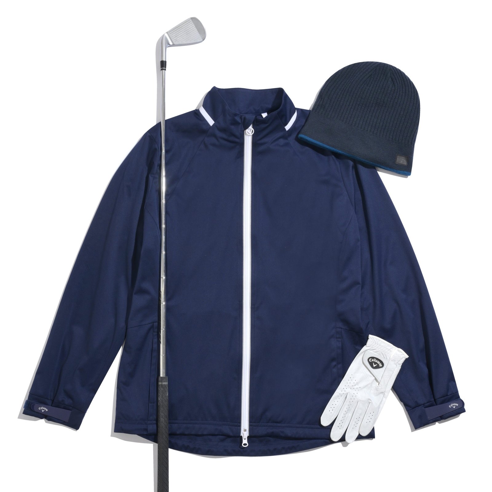 Callaway Wind & Water Resistant chaqueta de mujer, peacoat