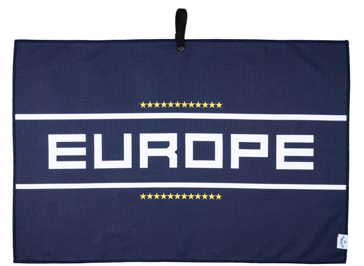 Callaway Ryder Cup EU Team toalla, azul marino