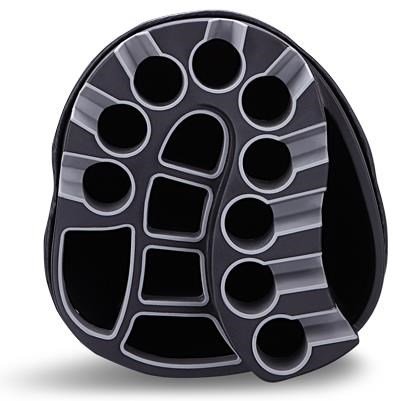 Big Max Dri Lite Silencio 2 Organizer cart bag, steel blue/plata/fuchsia