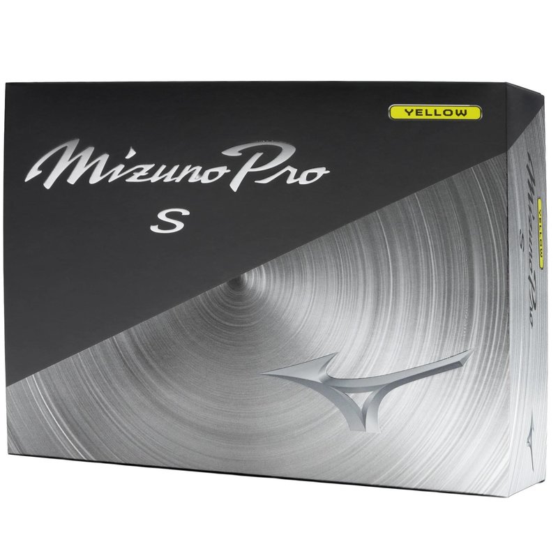 Mizuno Pro S pelotas de golf, amarillas