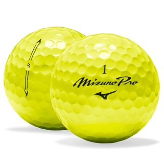 Mizuno Pro S pelotas de golf, amarillas