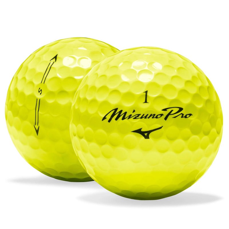 Mizuno Pro S pelotas de golf, amarillas