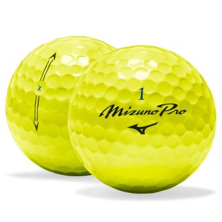 Mizuno Pro X pelotas de golf, amarillas