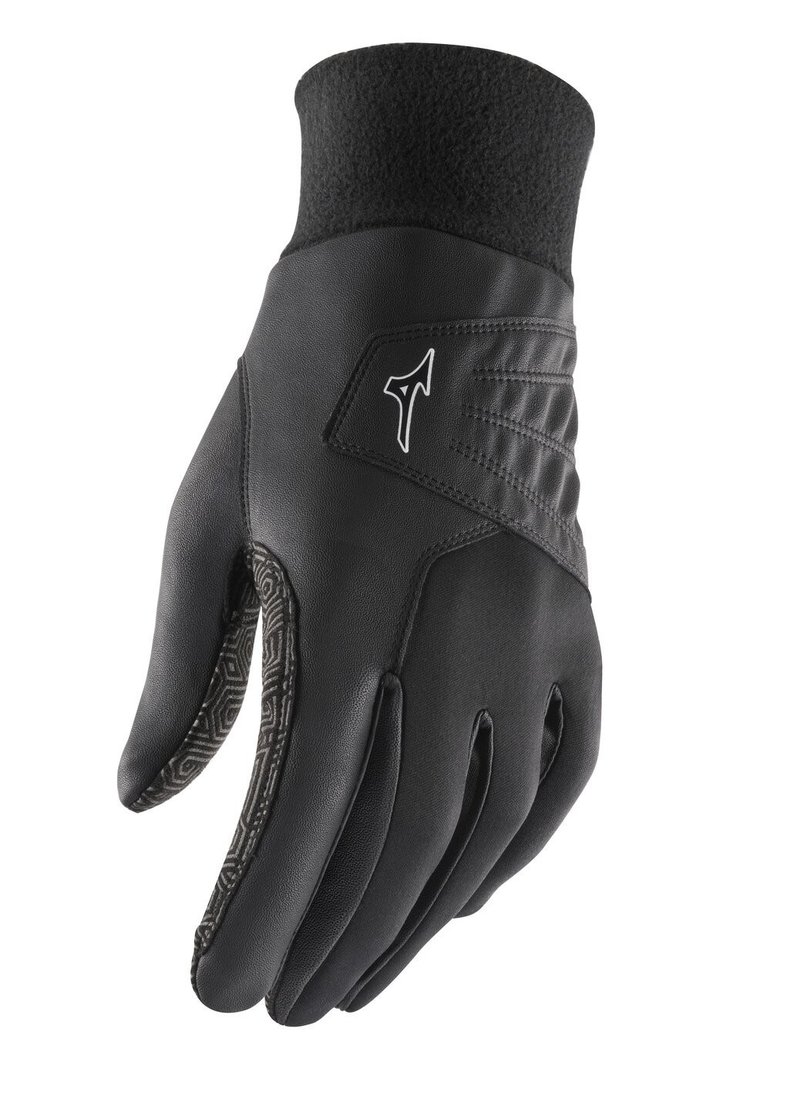 Mizuno Thermagrip guantes de golf para hombre, negro