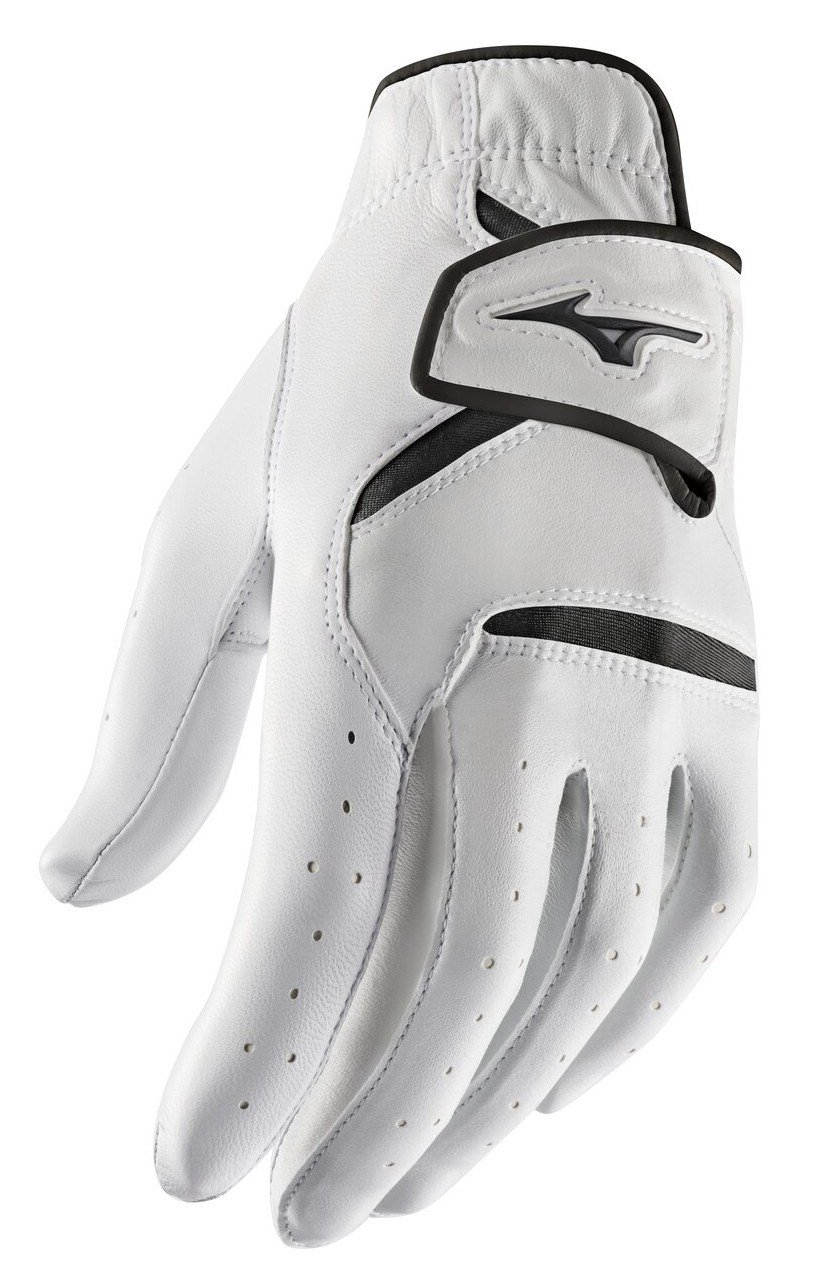 Mizuno JPX guante de golf para hombre, blanco