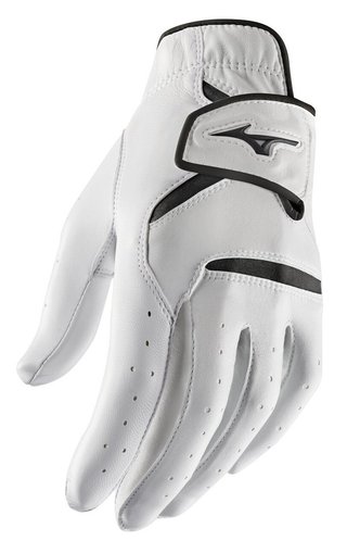 Mizuno JPX guante de golf para hombre, blanco