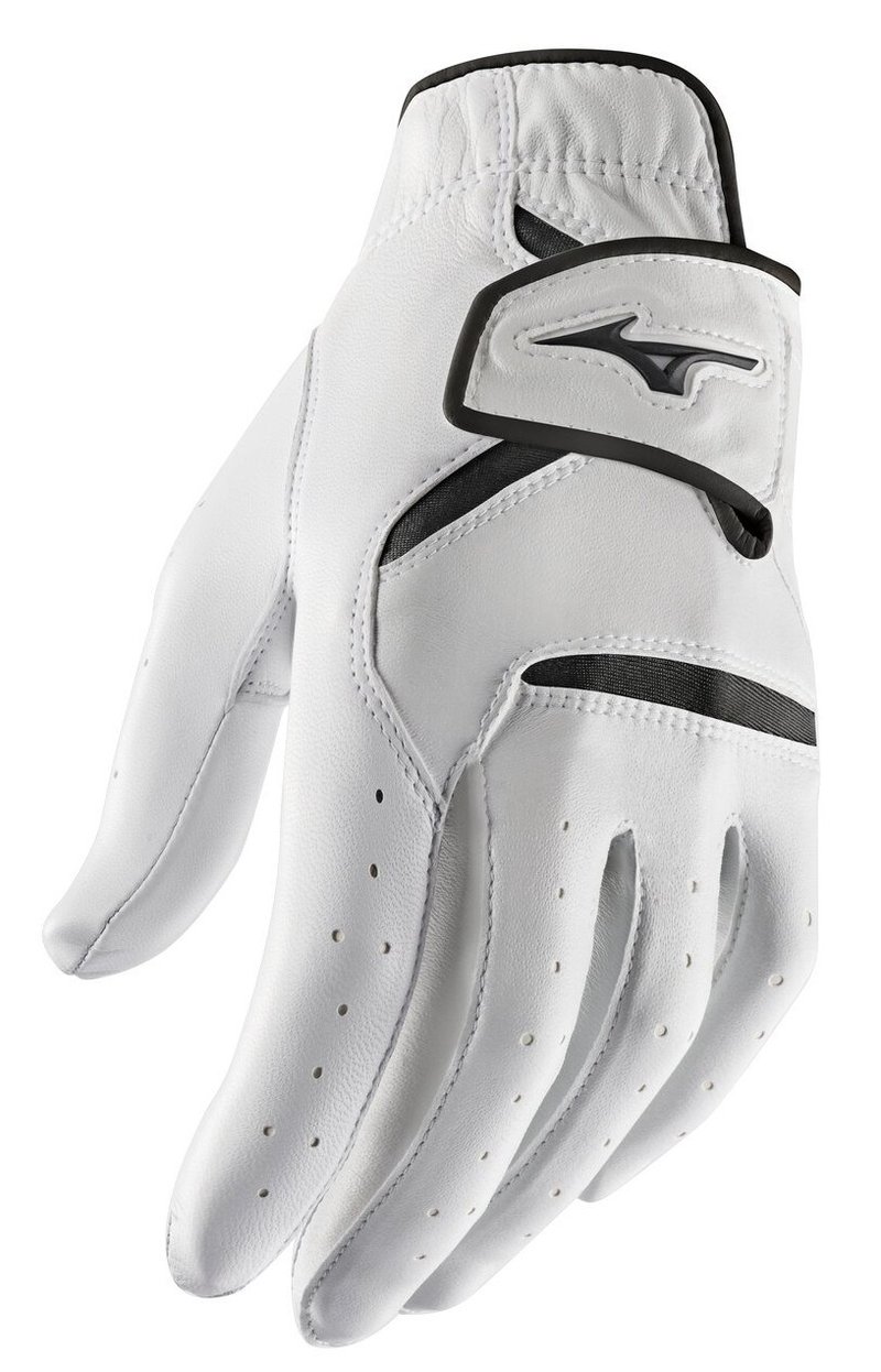 Mizuno JPX guante de golf para hombre, blanco