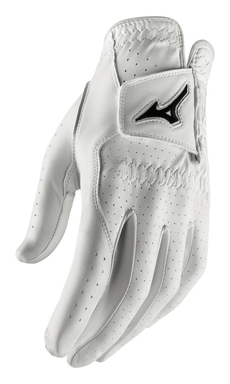 Mizuno Pro guante de golf para hombre, blanco