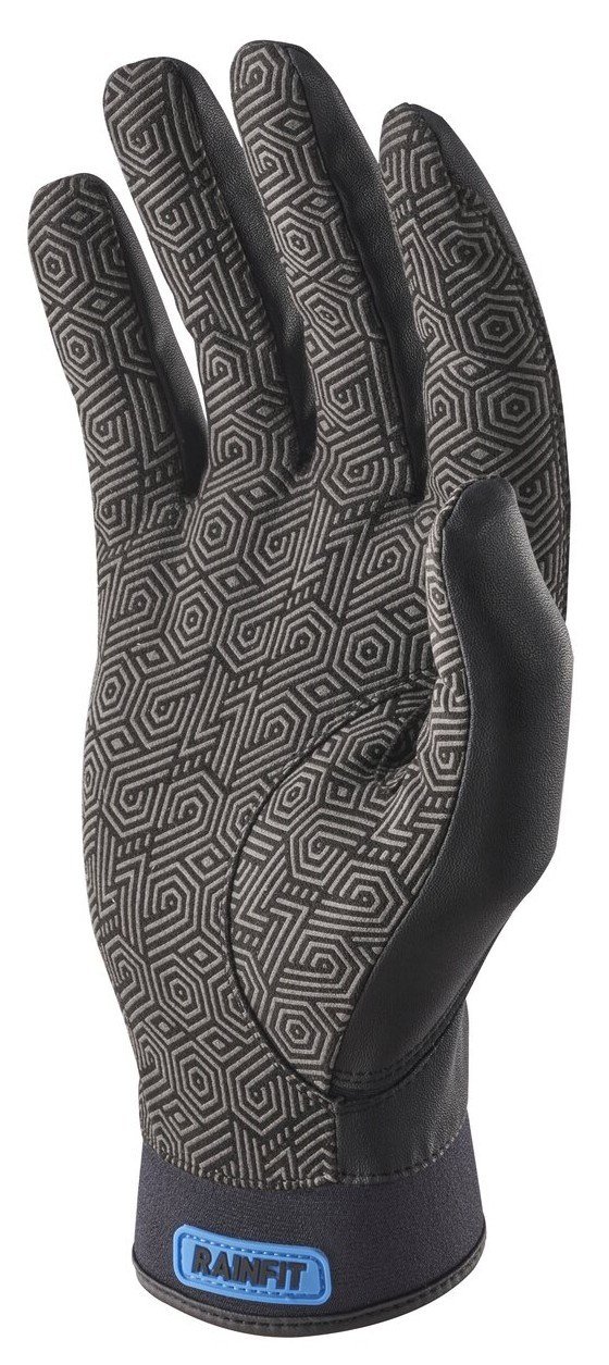 Mizuno Rainfit guantes de golf para hombre (par), negro