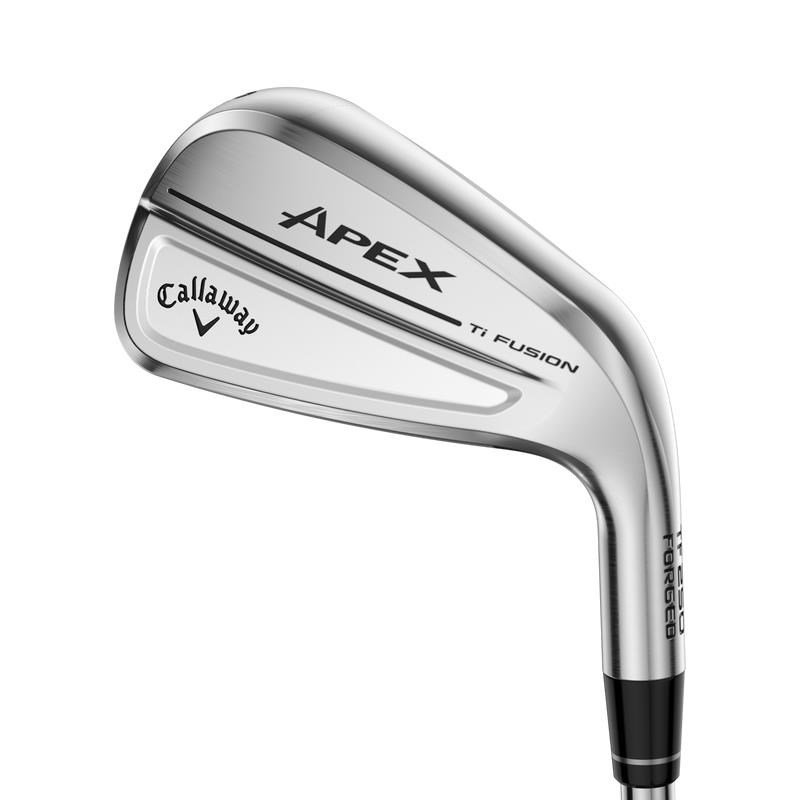 Callaway Apex Ti Fusion 250 Plated hierros de hombre, grafito