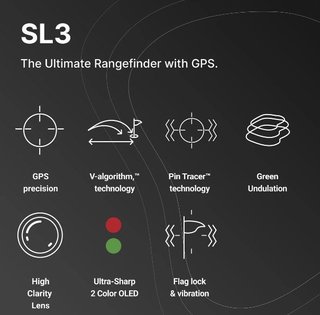 Voice Caddie SL3 GPS y telémetro
