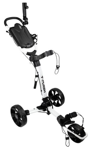 Axglo TriLite T-Flash carbon decor carrito manual, blanco/negro