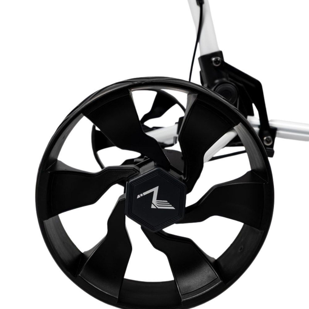Axglo TriLite T-Flash carbon decor carrito manual, blanco/negro