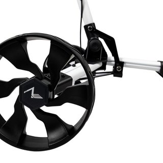 Axglo TriLite T-Flash carbon decor carrito manual, blanco/negro