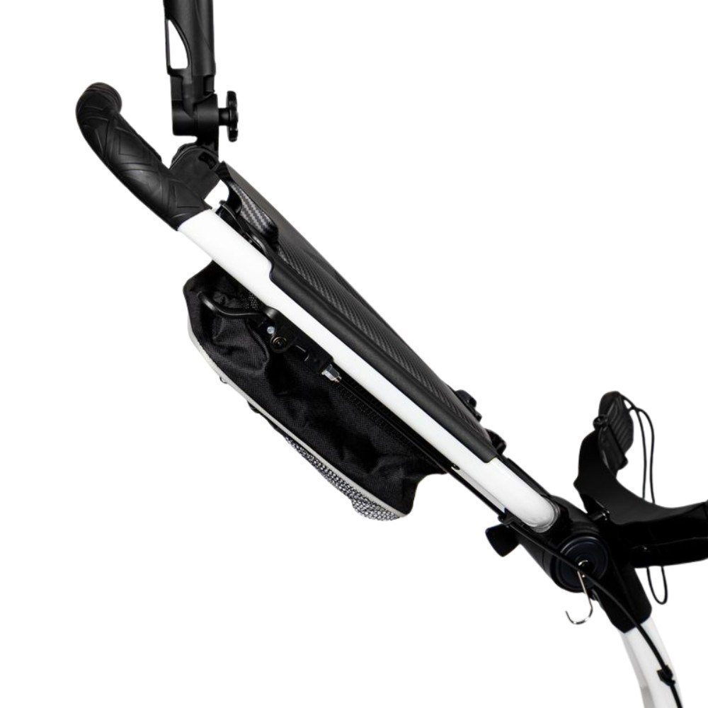 Axglo TriLite T-Flash carbon decor carrito manual, blanco/negro