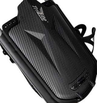 Axglo TriLite T-Flash carbon decor carrito manual de golf, negro/negro