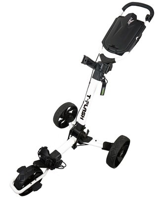 Axglo TriLite T-Flash carrito manual de golf, blanco/negro