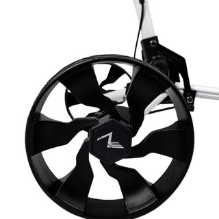 Axglo TriLite T-Flash carrito manual de golf, blanco/negro