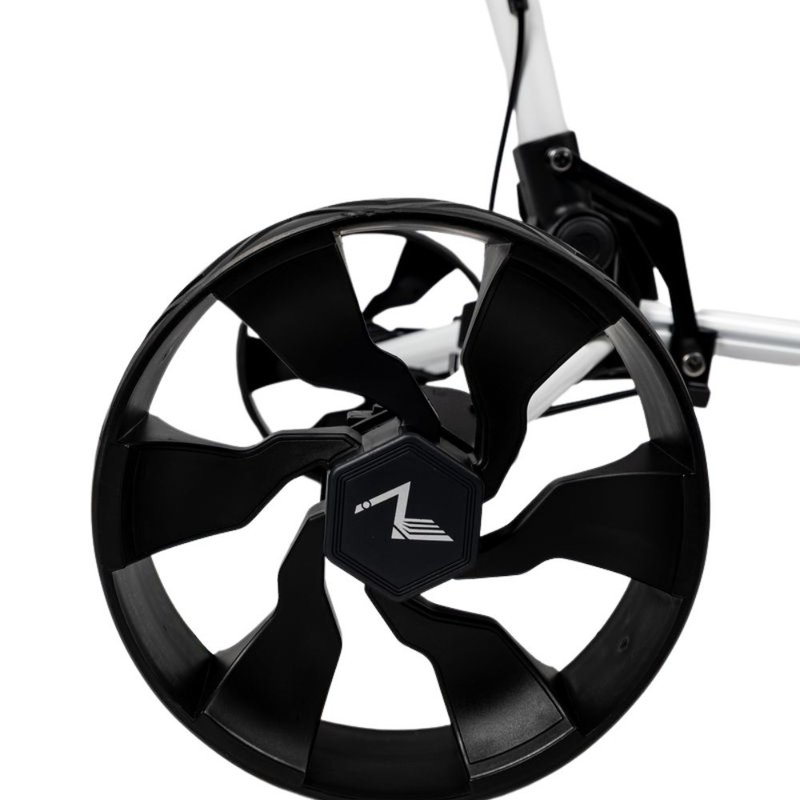 Axglo TriLite T-Flash carrito manual de golf, blanco/negro