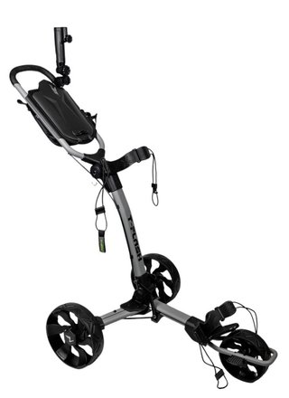 Axglo TriLite T-Flash carbon decor carrito manual, gris/negro