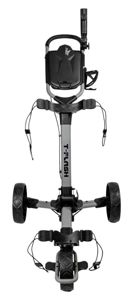Axglo TriLite T-Flash carbon decor carrito manual, gris/negro