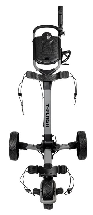 Axglo TriLite T-Flash carbon decor carrito manual, gris/negro