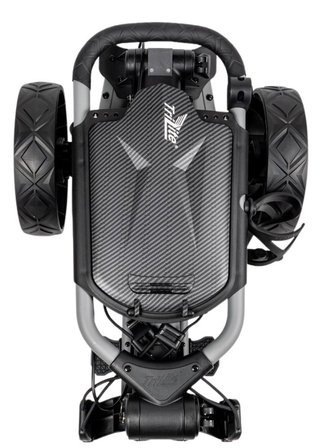 Axglo TriLite T-Flash carbon decor carrito manual, gris/negro
