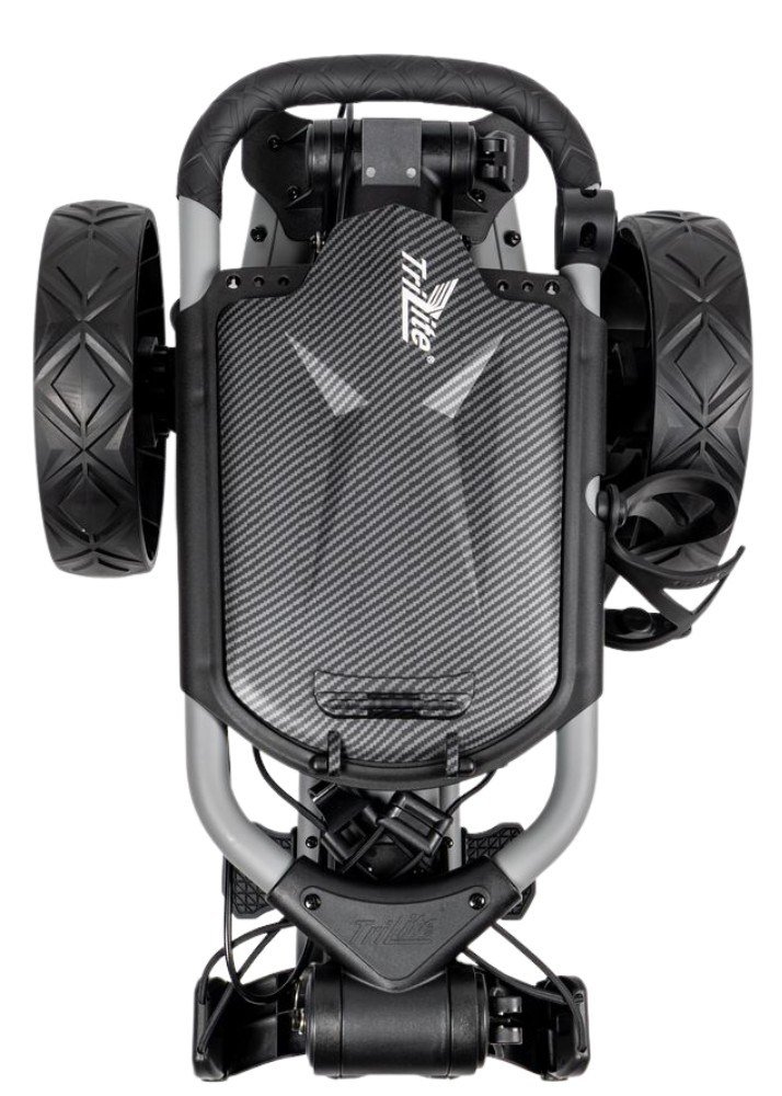 Axglo TriLite T-Flash carbon decor carrito manual, gris/negro
