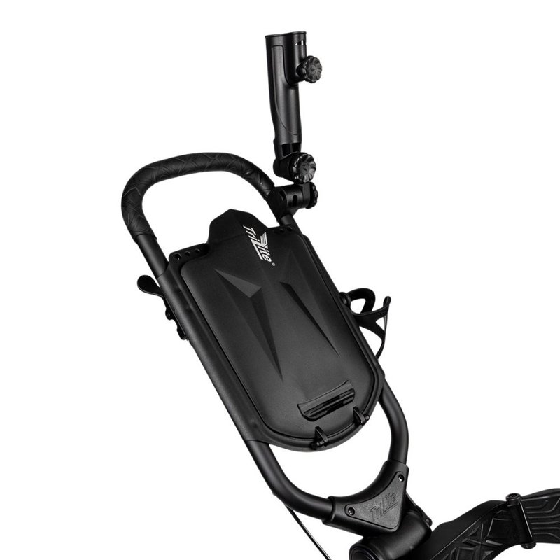 Axglo TriLite T-Flash carrito manual de golf, negro/negro