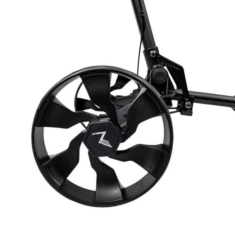Axglo TriLite T-Flash carrito manual de golf, negro/negro