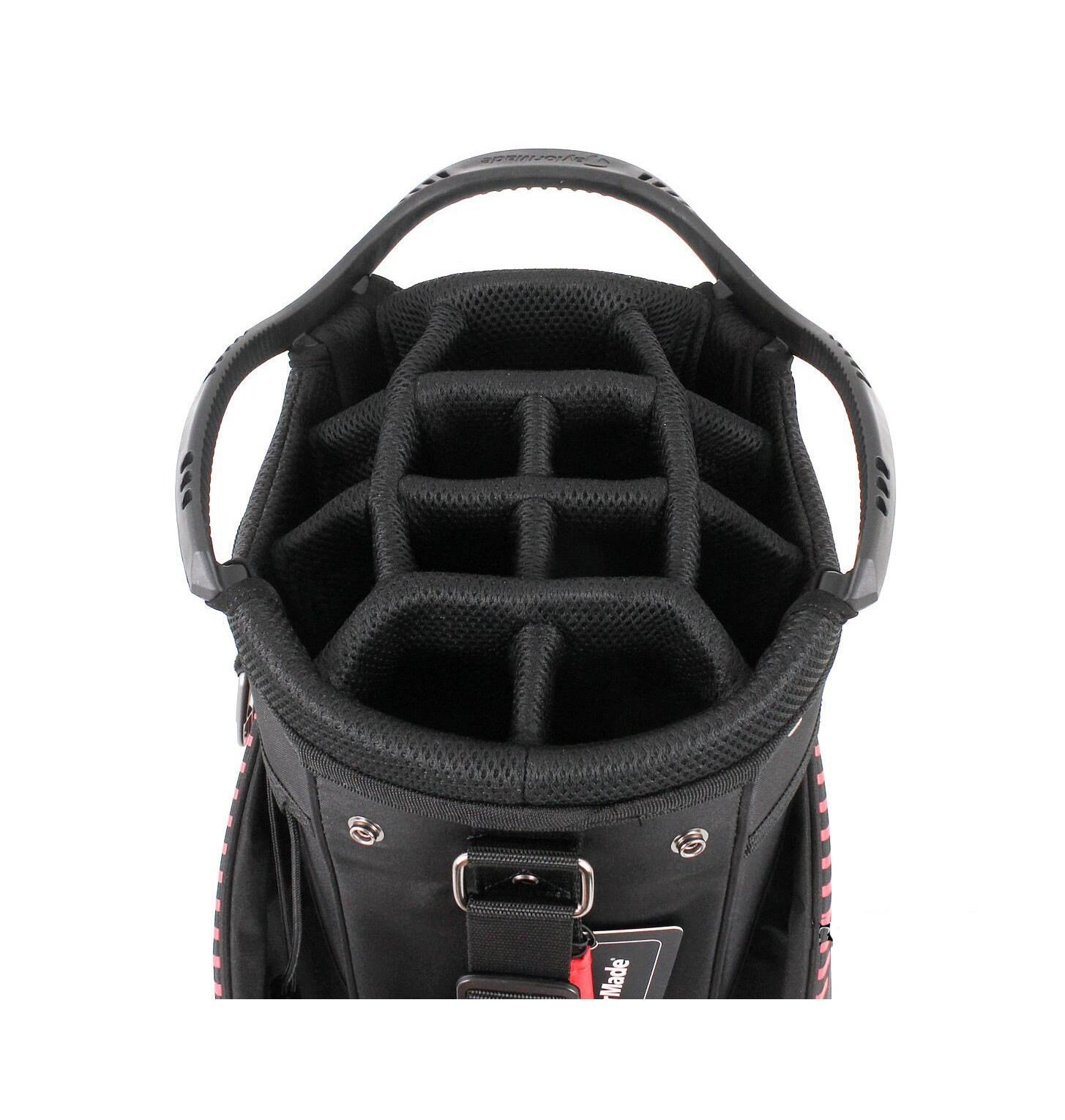 TaylorMade RBZ 2.0 cart bag, negro/rojo