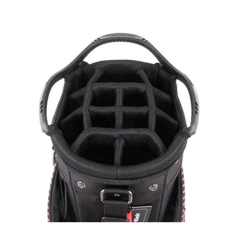TaylorMade RBZ 2.0 cart bag, negro/rojo