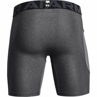 Under Armour HeatGear Shorts bóxer de compresión para hombre, carbon heather/black