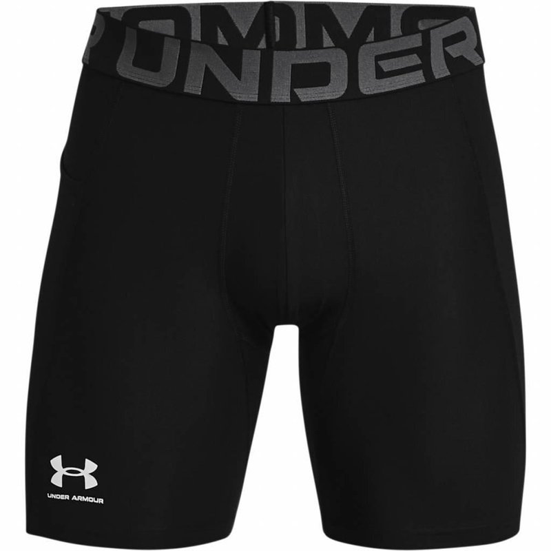 Under Armour HeatGear Shorts bóxer de compresión para hombre, negro