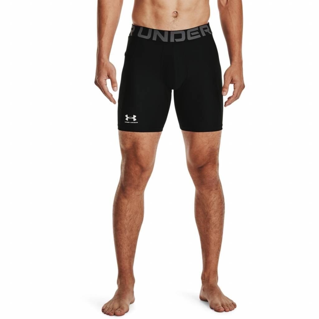 Under Armour HeatGear Shorts bóxer de compresión para hombre, negro