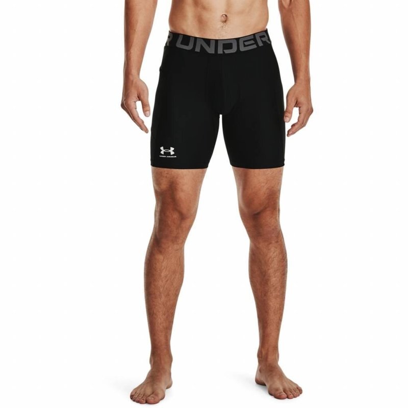 Under Armour HeatGear Shorts bóxer de compresión para hombre, negro