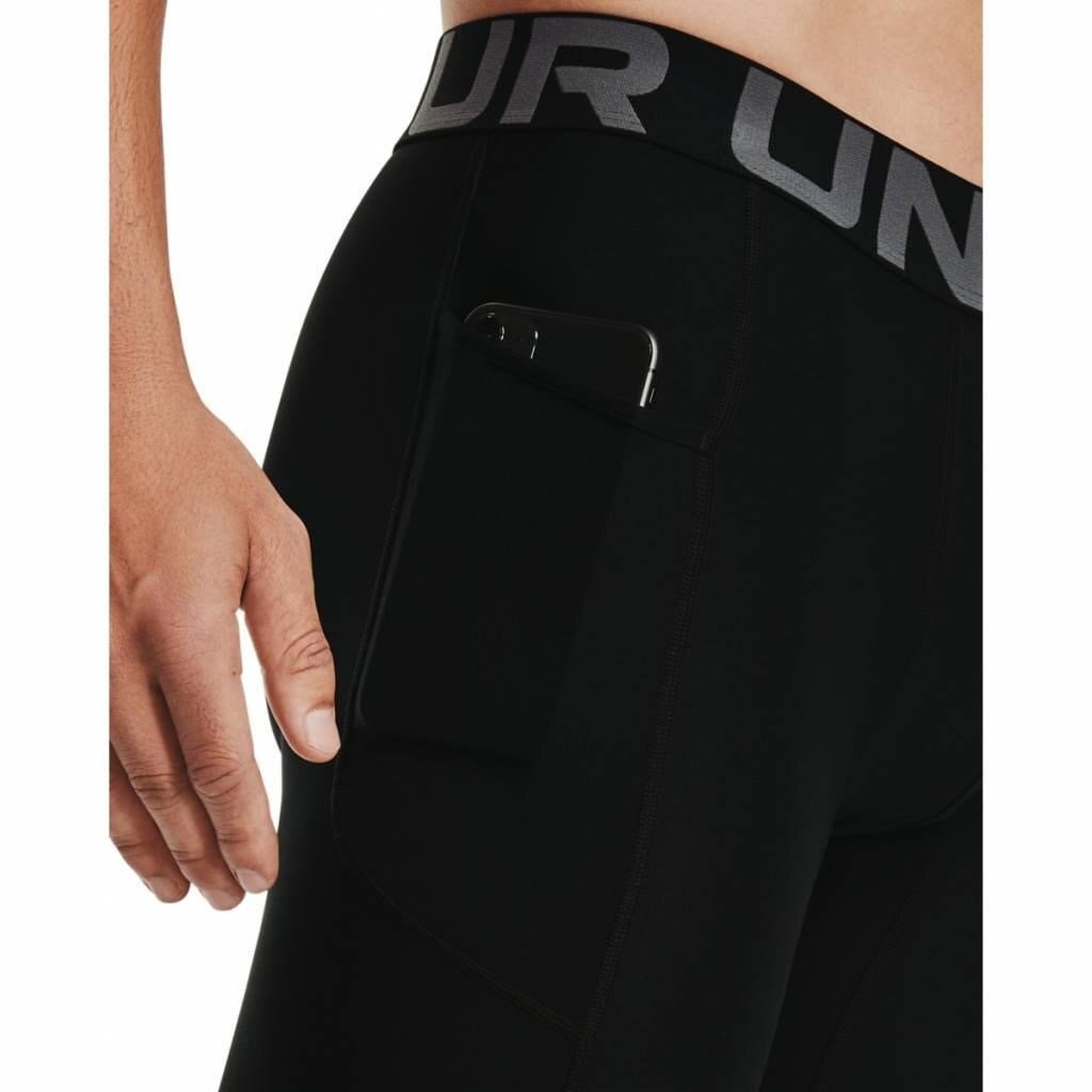 Under Armour HeatGear Shorts bóxer de compresión para hombre, negro