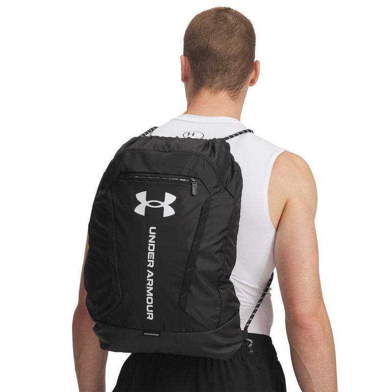 Under Armour Hustle Sackpack mochila, negro